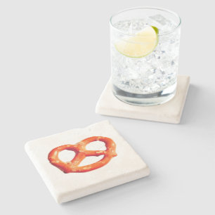 Pretzel Knot Stone Coaster