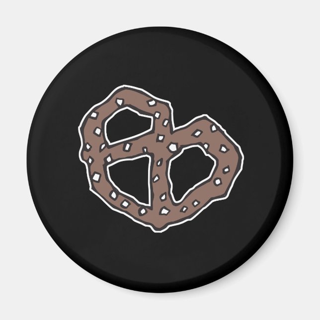 pretzel magnet (Front)