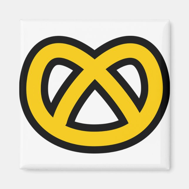 pretzel magnet (Front)