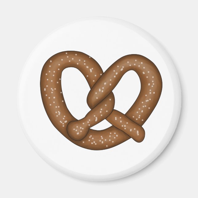 Pretzel Magnet (Front)