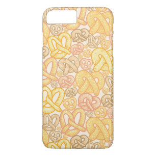 Pretzel Pattern iPhone 8 Plus/7 Plus Case