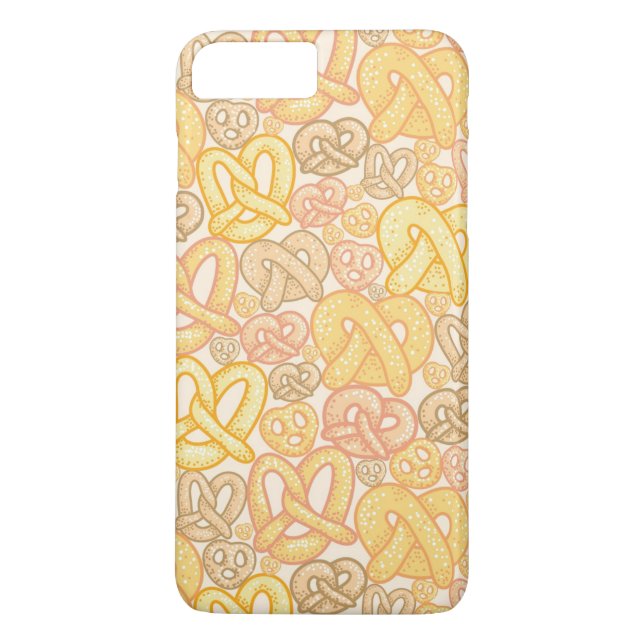 Pretzel Pattern Case-Mate iPhone Case (Back)