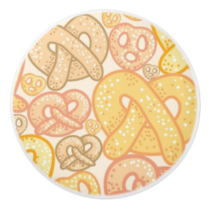 Pretzel Pattern Ceramic Knob