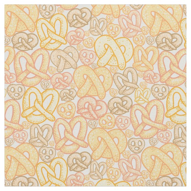Pretzel Pattern Fabric (Close Up)