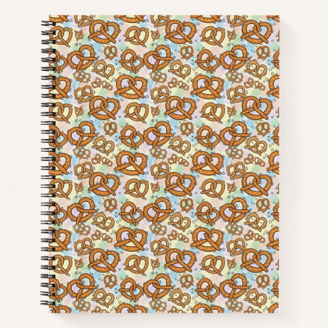 pretzel patterns notebook (Front)