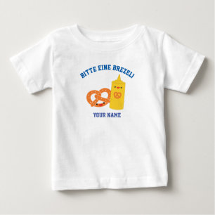 "Pretzel Please!" German Language Baby T-Shirt