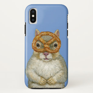 Pretzel Squirrel iPhone case