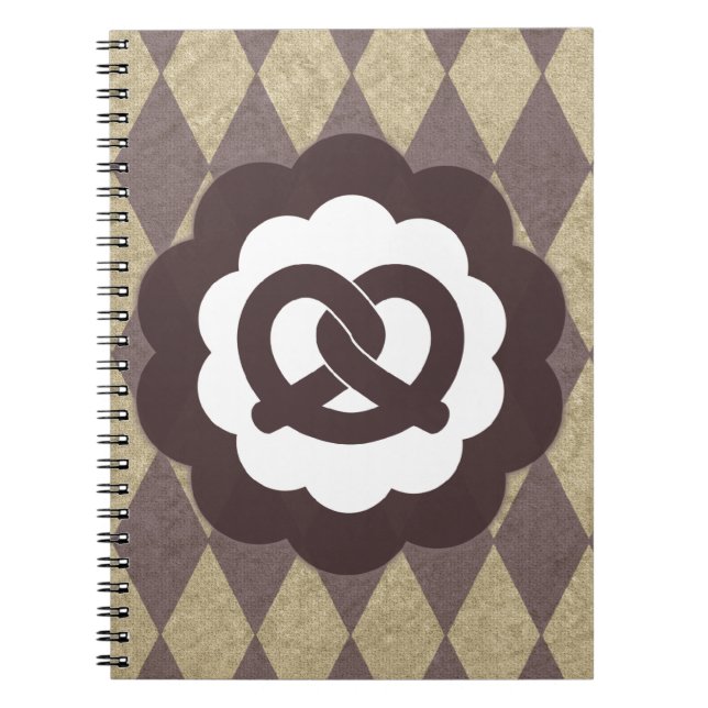 pretzel vintage notebook (Front)