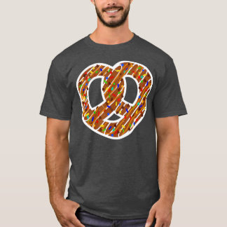Pretzel with oppings Funny Pretzel Day Kids Food A T-Shirt
