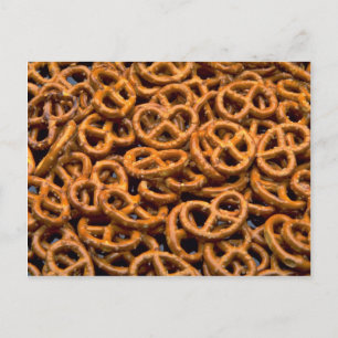 Pretzels Postcard
