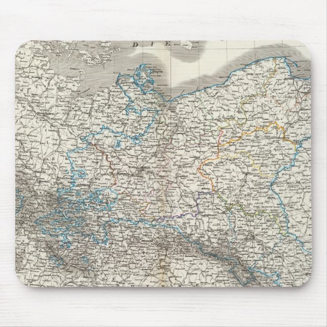 Preussische Staate - Prussian State Mouse Mat (Front)