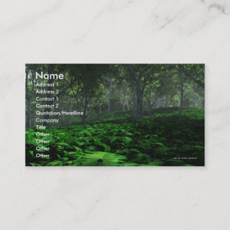 Prevailing Forest Business Card Template