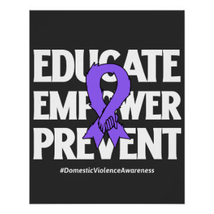 Prevent Domestic Violence Awareness 2024  Poster