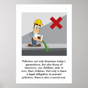 Preventing Pollution 001 Poster