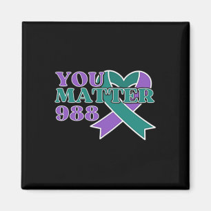 Prevention 988 You Problem Pocket Design Magnet