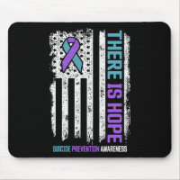 Prevention American Flag Hope Suicide Awareness 