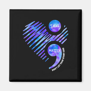 Prevention awareness don't let story end heart magnet