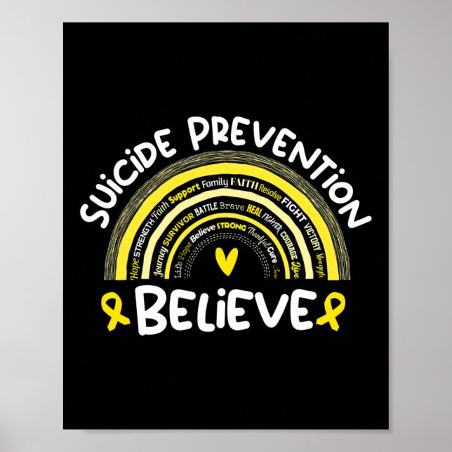 Prevention Awareness Month Suicide Prevention  Poster (Front)