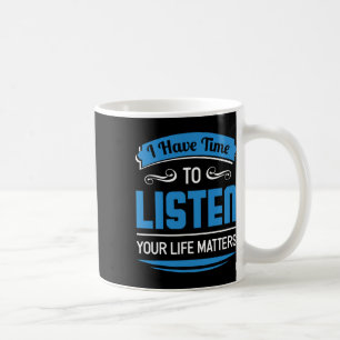 Prevention Mental Health Counsellor And Design Coffee Mug