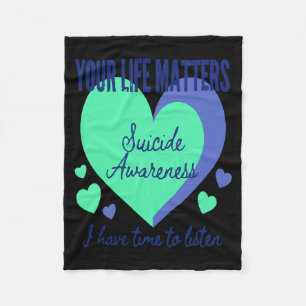 Prevention Support Fleece Blanket