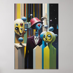 Preview in Ponderland Ken Gauge Psychedelic Poster