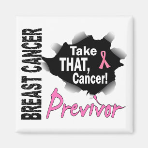 Previvor 7 Breast Cancer Magnet