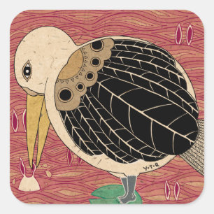 Prey 2012 square sticker