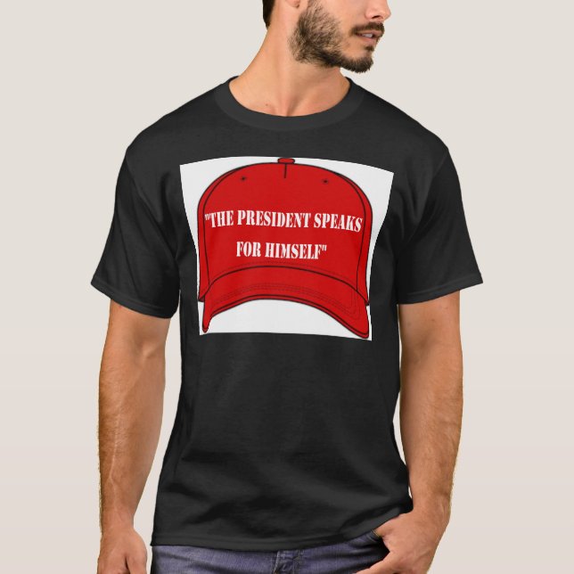 PrezSpeaksForHimself.svg T-Shirt (Front)