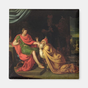Priam and Achilles Magnet