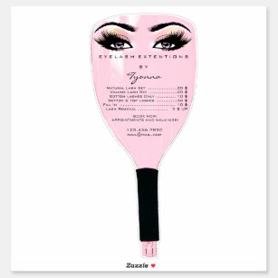 Price List On Face Shield Pink Lashes Extension