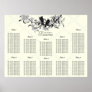Price starts at $12.80 Seating Chart Table Numbers
