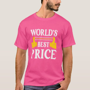 Price Surname Funny Team Family Last Name World's T-Shirt