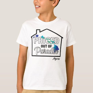 Priced Out of Paradise [Blk/Blue] T-Shirt