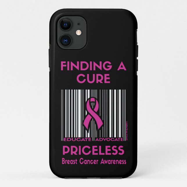 PRICELESS...Breast Cancer Case-Mate iPhone Case (Back)