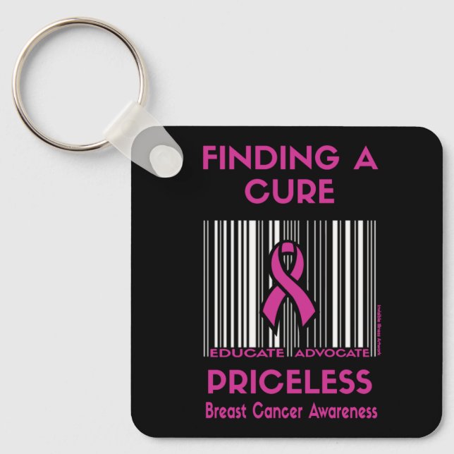 PRICELESS...Breast Cancer Key Ring (Front)