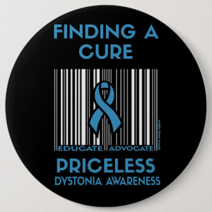 Priceless...Dystonia 6 Cm Round Badge