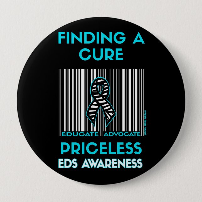 Priceless...EDS 10 Cm Round Badge (Front)