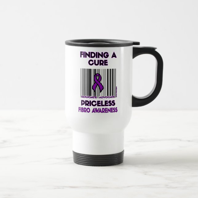 Priceless...Fibro Travel Mug (Right)