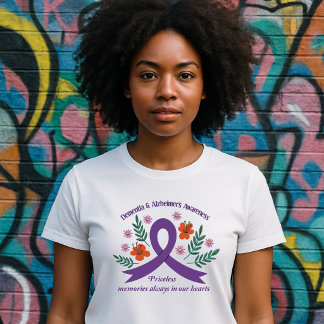 Priceless Memories - Purple Ribbon Awareness T-Shirt