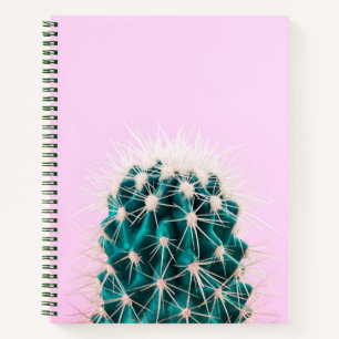 Prickley Cactus on Pink Notebook