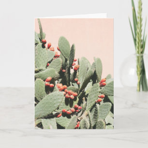 Prickley Pear Cactus Card