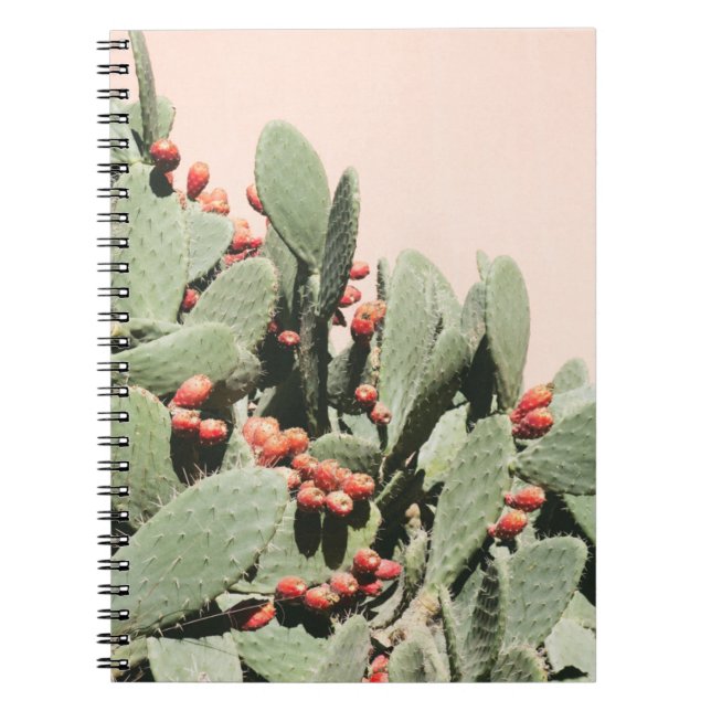 Prickley Pear Cactus Notebook (Front)