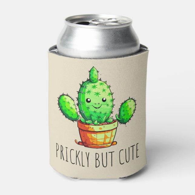 Prickly but cute can cooler (Can Front)