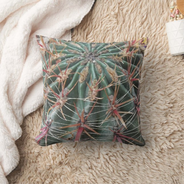 Prickly Cactus Desert Plants Southwest Design Cushion (Blanket)