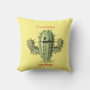 Prickly Irate Cactus Thunder_Cove Cushion