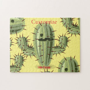 Prickly Irate Cactus Thunder_Cove Jigsaw Puzzle