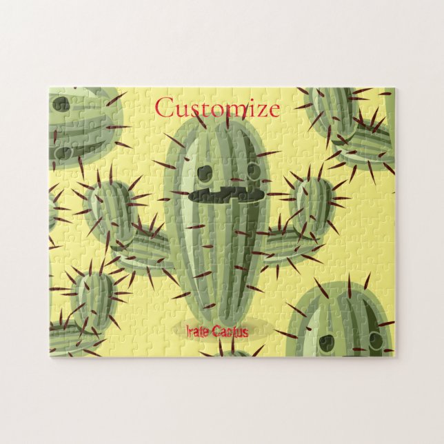 Prickly Irate Cactus Thunder_Cove Jigsaw Puzzle (Horizontal)