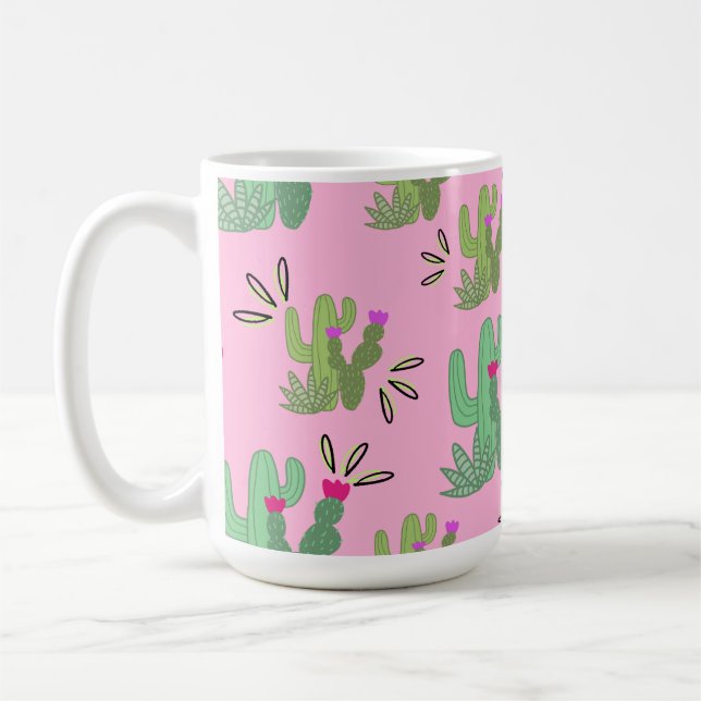Prickly Paradise Coffee Mug (Left)
