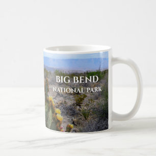 Prickly Pear Cactus, Blossoms, Big Bend Coffee Mug