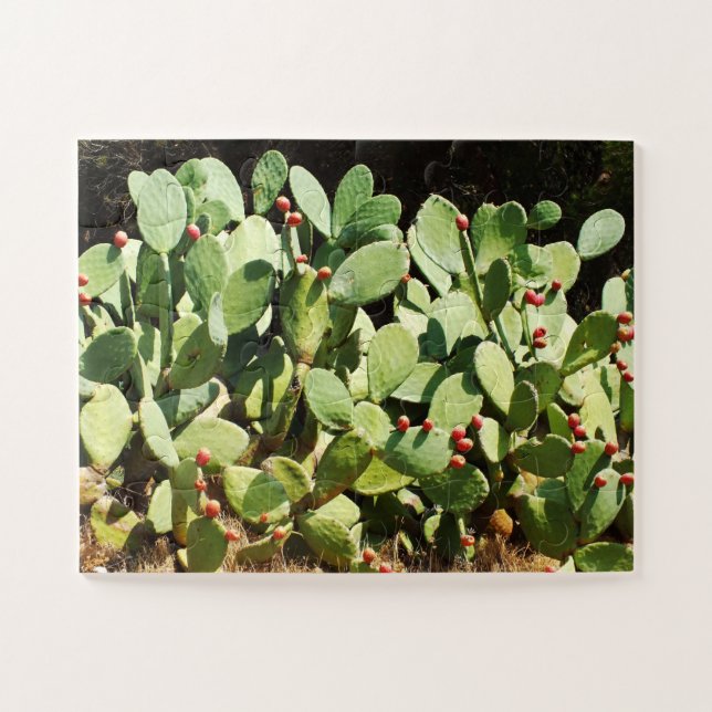 Prickly pear cactus jigsaw puzzle (Horizontal)